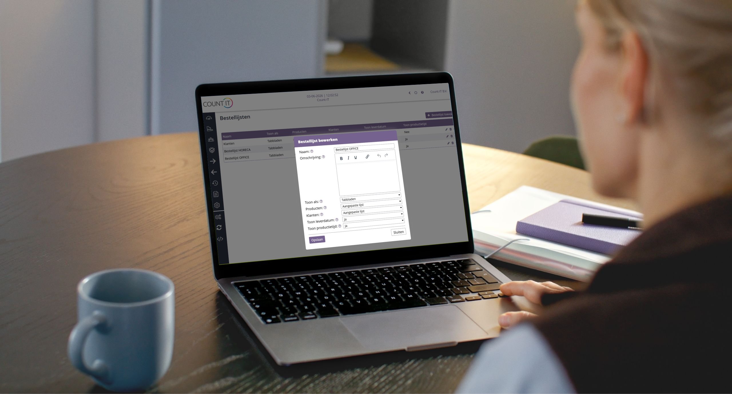 Product preview – Groothandel